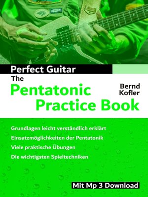 cover image of Perfect Guitar--The Pentatonic Practice Book
